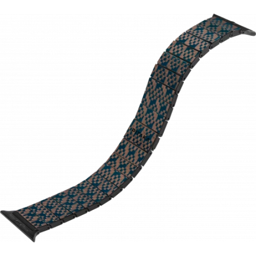 Карбоновый браслет Pitaka для Apple Series 9-1, SE и Ultra 2 / Ultra (38/40/41/42/44/45/49мм), stairs
