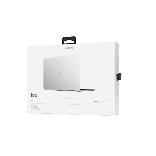Чехол защитный, uBear Ice Case для MacBook Pro 13 (2019, 2020), белый