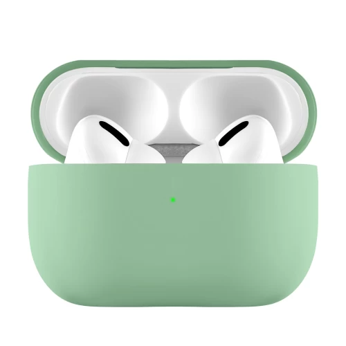 Защитный чехол Airpods Pro Touch Pro Silicone Case, 1,5 мм усиленный, ментол