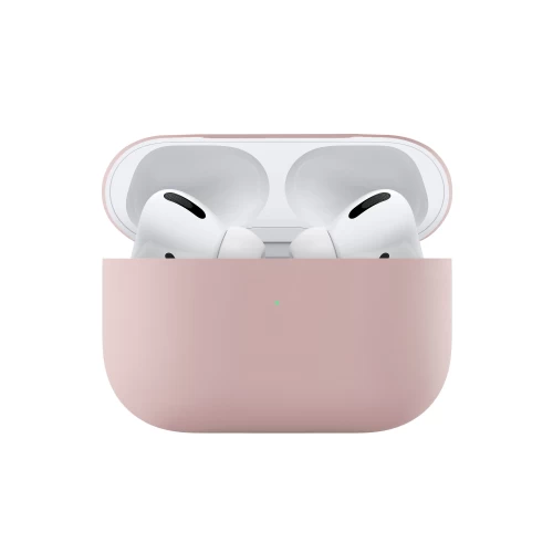 Ультратонкий силиконовый чехол Touch Case for AirPods Pro (всего 0,8 мм), розовый