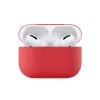 Ультратонкий силиконовый чехол Touch Case for AirPods Pro (всего 0,8 мм), красный