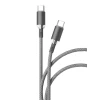 Дата-кабель VLP Diamond Cable USB C - USB C, 1.2м, серый