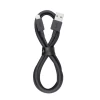 Дата-кабель VLP Nylon Cable USB A - Lightning MFI, 1.2м, черный