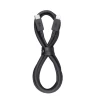 Дата-кабель VLP Nylon Cable USB С - Lightning MFI, 1.2м, черный