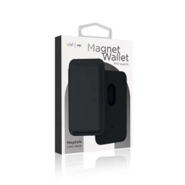 Картхолдер VLP из экокожи с MagSafe, черный
