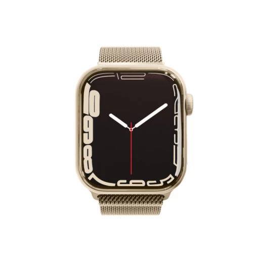 Ремешок из нержавеющей стали сетчатый VLP для Apple Watch 38/40/41, золотой