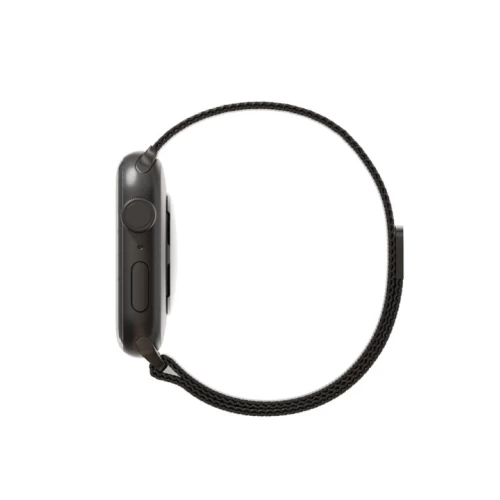 Ремешок из нержавеющей стали сетчатый VLP для Apple Watch 38/40/41, чёрный