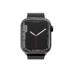 Ремешок из нержавеющей стали сетчатый VLP для Apple Watch 42/44/45, чёрный
