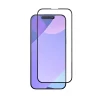 Стекло защитное 2.5D VLP M-Glass для iPhone 15 ProMax с черной рамкой, матовое