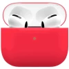 Чехол силиконовый VLP Soft Touch, тонкий силикон, для AirPods (3rd generation), красный