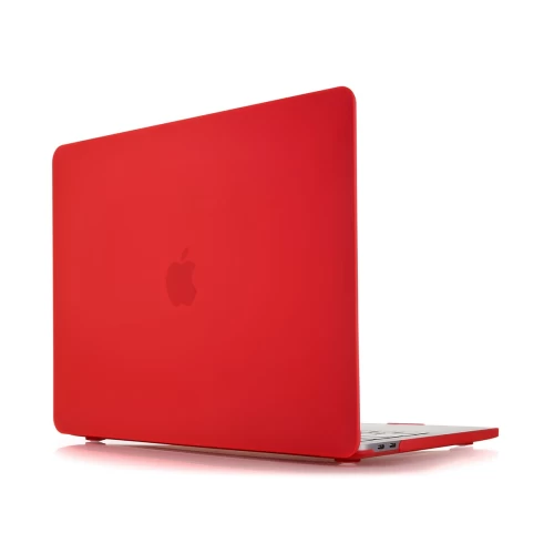 Чехол защитный VLP Plastic Case для MacBook Pro 16" 2019-2020, красный