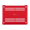 Чехол защитный VLP Plastic Case для MacBook Pro 16" 2019-2020, красный