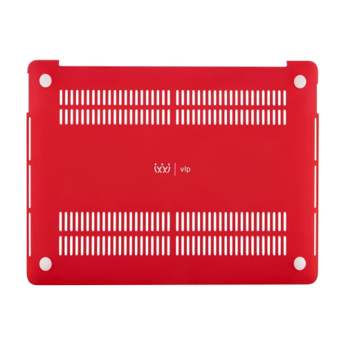 Чехол защитный VLP Plastic Case для MacBook Pro 16" 2019-2020, красный