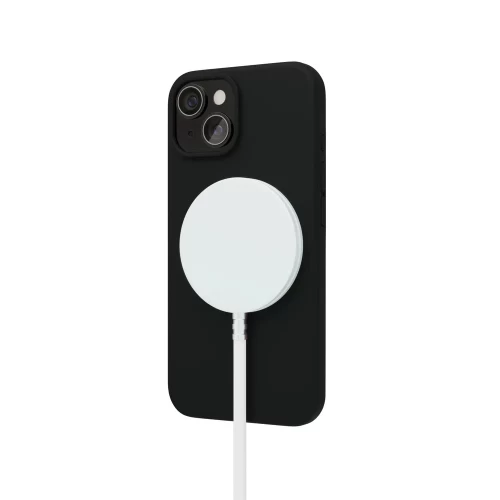 Чехол защитный VLP Aster Case с MagSafe для iPhone 14/15, черный