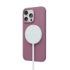 Чехол защитный VLP Aster Case с MagSafe для iPhone 15 Pro, пудровый