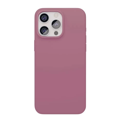 Чехол защитный VLP Aster Case с MagSafe для iPhone 15 ProMax, пудровый