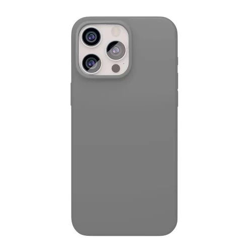 Чехол защитный VLP Aster Case с MagSafe для iPhone 15 ProMax, серый