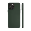 Чехол защитный VLP Silicone case с MagSafe для iPhone 14 Pro, темно-зеленый