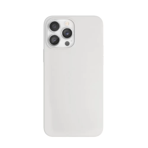 Чехол защитный VLP Silicone case с MagSafe для iPhone 14 ProMax, белый