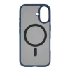 Чехол защитный uBear Cloud Mag Case для iPhone 16, MagSafe совместимый, усиленный, силк-тач, синий