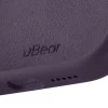 Чехол защитный uBear Touch Mag Case для iPhone 16 Pro, MagSafe совместимый, силикон, софт-тач, темно-фиолетовый