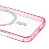 Чехол защитный uBear Fusion Mag Case для iPhone 16 Pro Max, MagSafe совместимый, усиленный, неоновый розовый