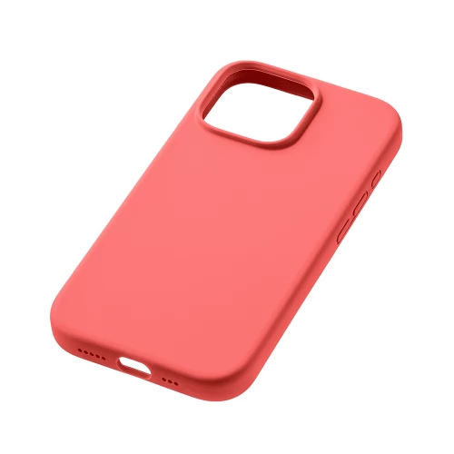 Чехол защитный uBear Touch Mag Case для iPhone 16 Pro Max, MagSafe совместимый, силикон, софт-тач, розовый