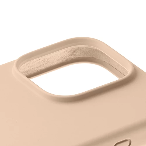 Чехол защитный uBear Touch Mag Case для iPhone 16 Pro Max, MagSafe совместимый, силикон, софт-тач, латте