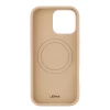 Чехол защитный uBear Touch Mag Case для iPhone 16 Pro Max, MagSafe совместимый, силикон, софт-тач, латте