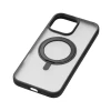 Чехол защитный uBear Clip 360 Mag Case для iPhone 16 Pro Max, MagSafe совместимый, с вращающейся магнитной подставкой, силк-тач, черный