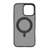 Чехол защитный uBear Clip 360 Mag Case для iPhone 16 Pro Max, MagSafe совместимый, с вращающейся магнитной подставкой, силк-тач, черный