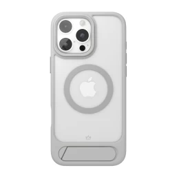 Чехол защитный "vlp" Reels Case с MagSafe для iPhone 16 Pro, серый