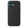 Чехол Apple для iPhone 16 Silicone with MagSafe, черный