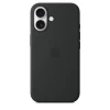Чехол Apple для iPhone 16 Silicone with MagSafe, черный