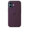 Чехол Apple для iPhone 16 Silicone with MagSafe, сливовый