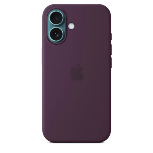 Чехол Apple для iPhone 16 Silicone with MagSafe, сливовый