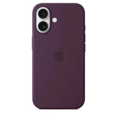 Чехол Apple для iPhone 16 Silicone with MagSafe, сливовый