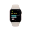 Apple Watch SE 2023, 40 мм, корпус из алюминия цвета «Сияющая звезда», спортивный ремешок, размер S/M