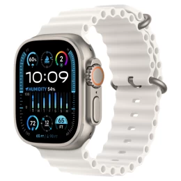 Apple Watch Ultra 2 GPS + Cellular, 49 мм, корпус из титана, ремешок Ocean цвет Белый