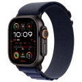 Apple Watch Ultra 2 GPS + Cellular, 49 мм, корпус из черного титана, ремешок Alpine темно-синего цвета, размер L