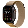 Apple Watch Ultra 2 GPS + Cellular, 49 мм, корпус из черного титана, ремешок Alpine цвета «загар», размер S
