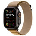 Apple Watch Ultra 2 GPS + Cellular, 49 мм, корпус из черного титана, ремешок Alpine цвета «загар», размер S