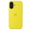 Чехол Apple для iPhone 16 Silicone with MagSafe, желтый