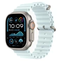 Apple Watch Ultra 2 GPS + Cellular, 49 мм, корпус из бежевого титана, ремешок Ocean цвета «‎ледяной синий»