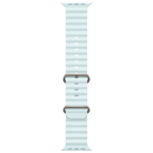 Apple Watch Ultra 2 GPS + Cellular, 49 мм, корпус из бежевого титана, ремешок Ocean цвета «‎ледяной синий»