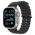 Apple Watch Ultra 2 GPS + Cellular, 49 мм, корпус из бежевого титана, ремешок Ocean чёрного цвета