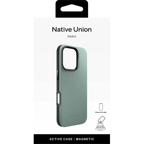 ACTIVE CASE FOR IPHONE 16 PRO MAX SLATE GREEN, чехол защитный для iPhone 16 PRO MAX, цвет: зелёный сланец