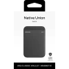 (RE)CLASSIC CARD WALLET BLACK, чехол для пластиковых карт Native Union, цвет: черный
