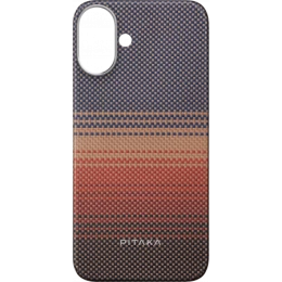 Чехол Pitaka Tactile Woven case для iPhone 16 - Sunset