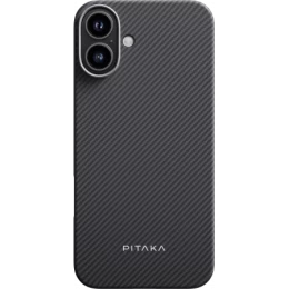 Чехол Pitaka Ultra-Slim Case для iPhone 16 Plus, черный
